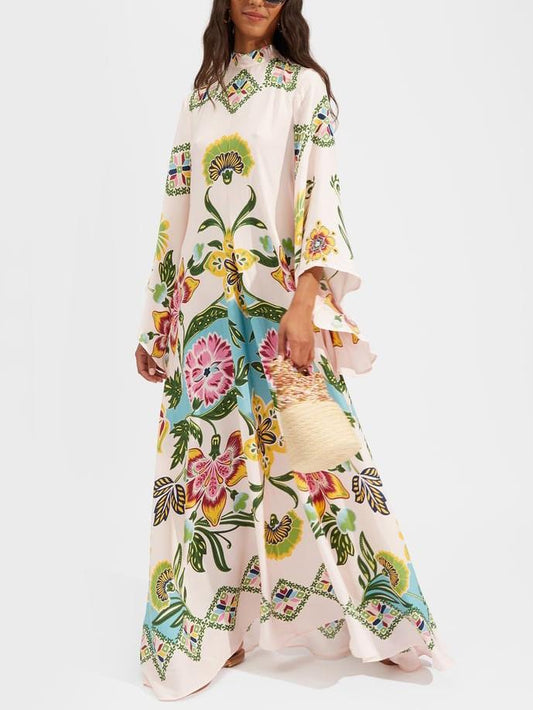 Jillian | Elegant Floral Long Sleeve Maxi Dress for All Occasions - Image 1