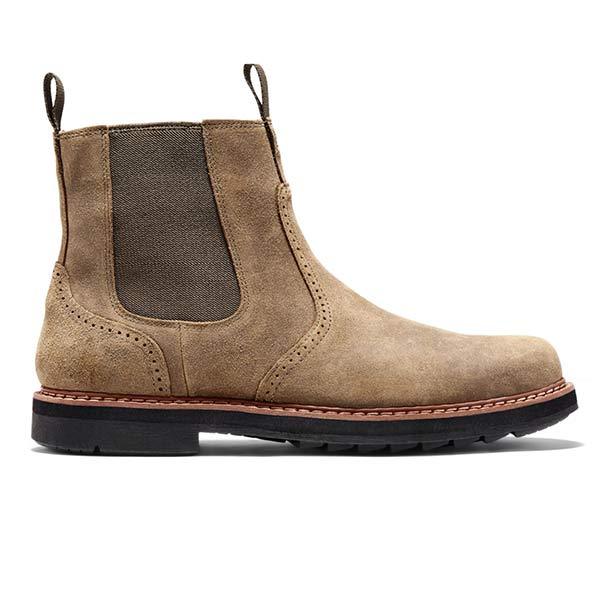 Joey | Men's Chelsea Pull On Ankle Boots - Image 4