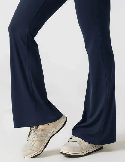 Image of Judith | Women's Flare Leg Activewear Jumpsuit