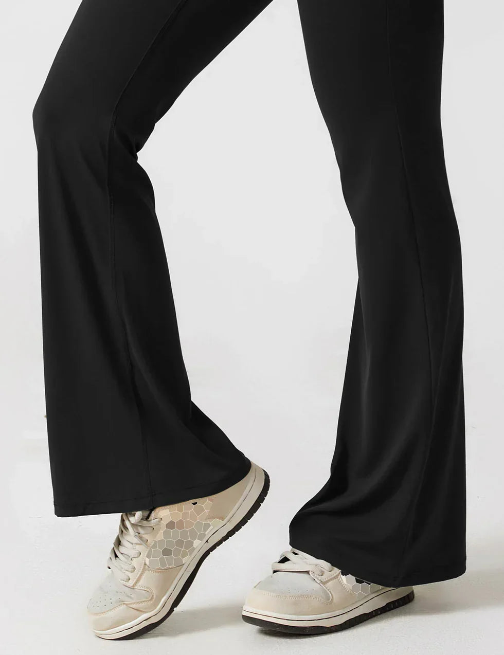 Image of Judith | Women's Flare Leg Activewear Jumpsuit