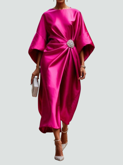 Image of Kay | Women's Wrap Midi Dress