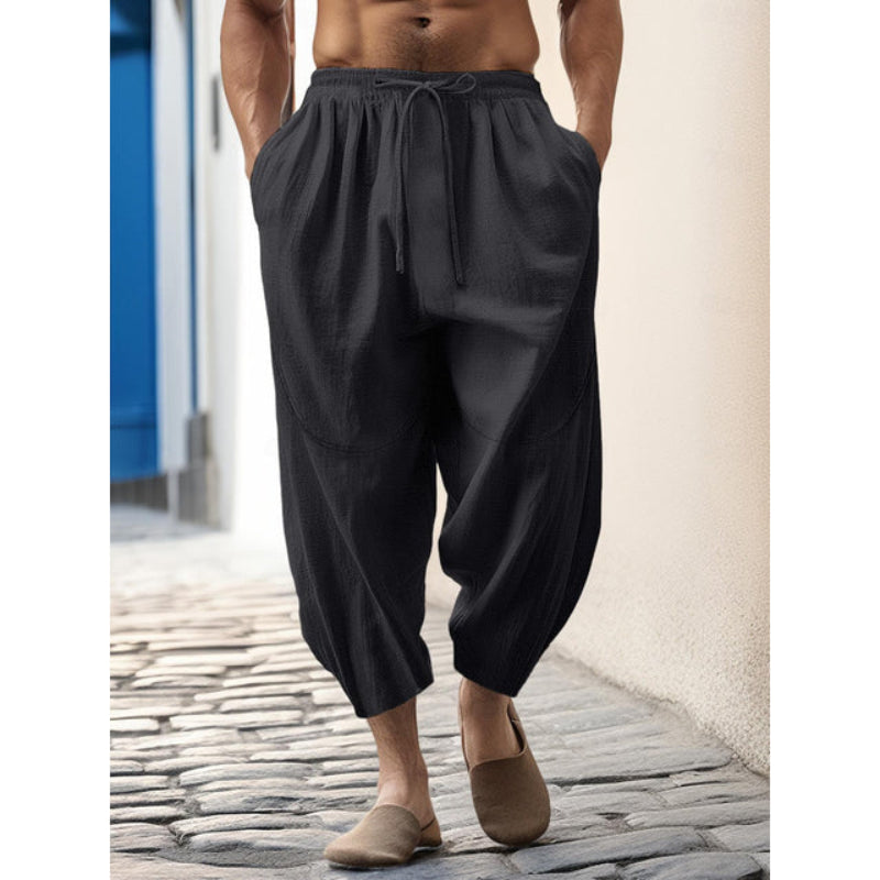 Gus | Lightweight Linen Summer Men's Pants - Image 2