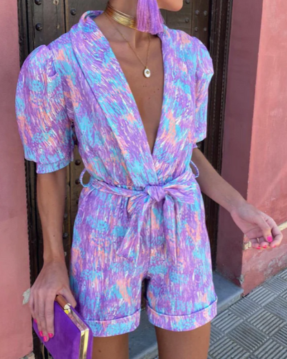 Miranda | Stylish V-Neck Jumpsuit for Women - Image 3