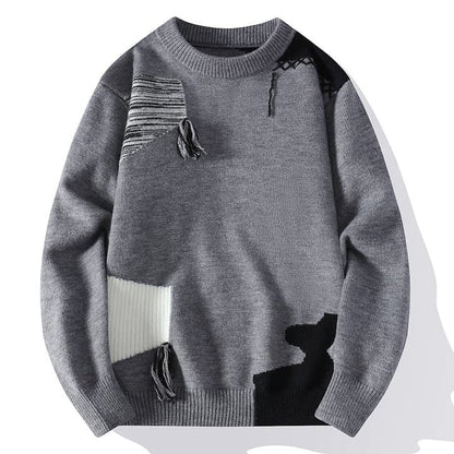 Elliott | Men's Oversized Knit Sweater - Image 3