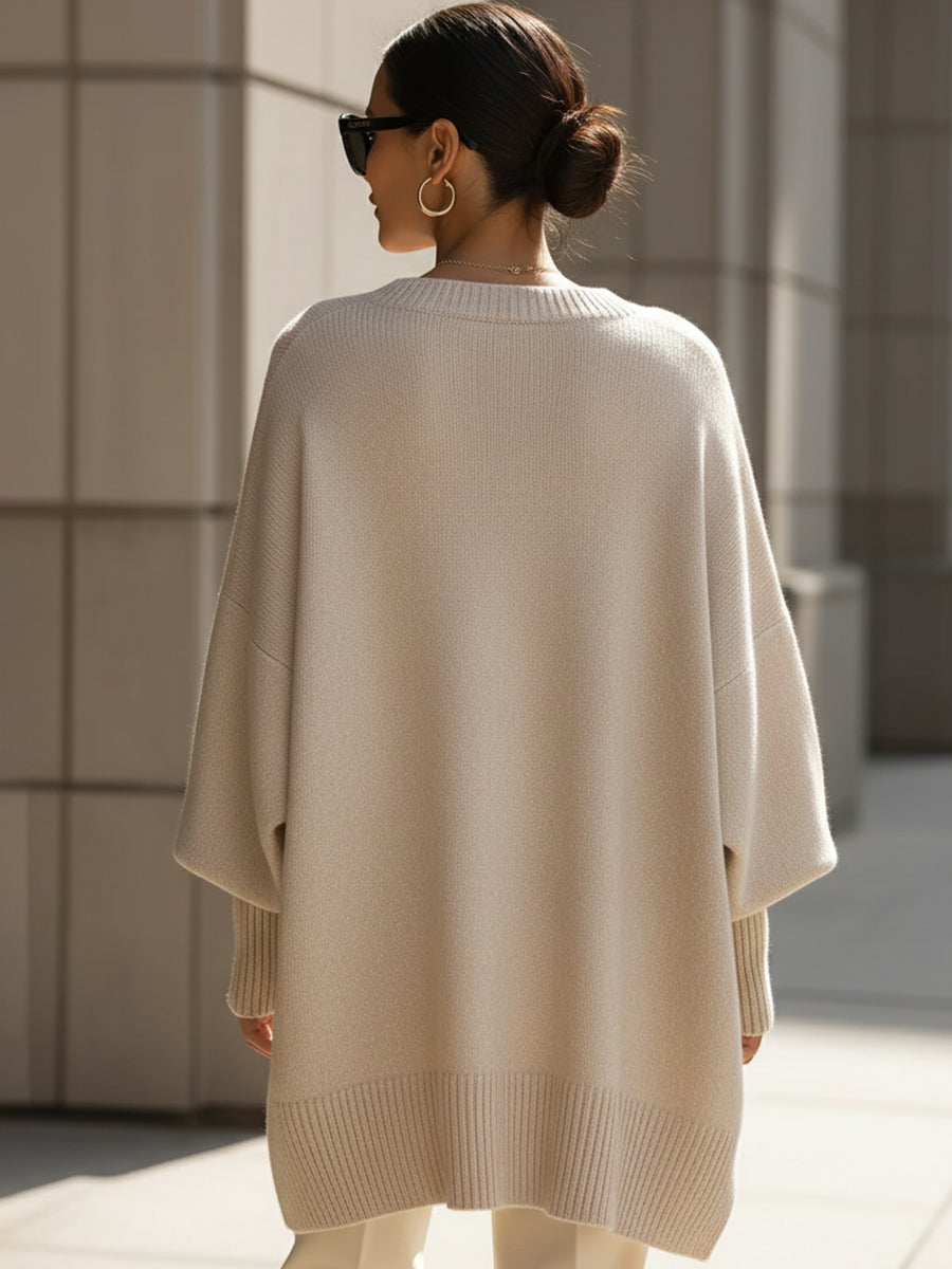 Image of Lisa | Women's Oversized Crew Neck Sweater