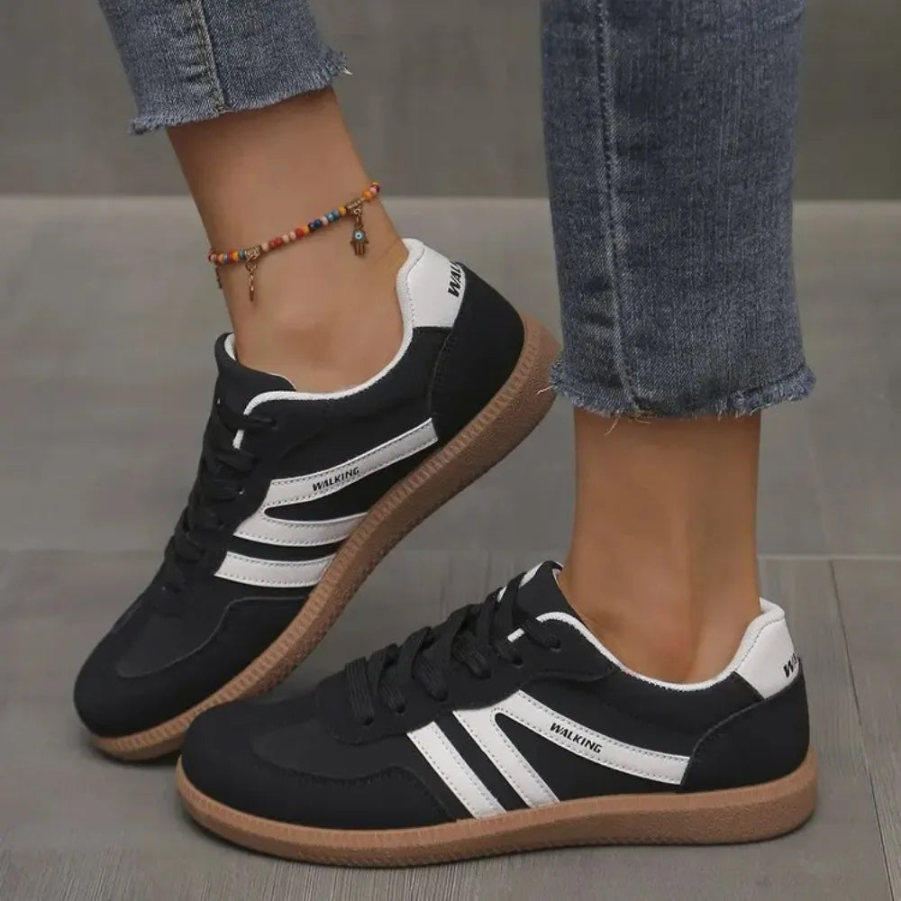 Loravelle | Orthopedic Suede Women's Casual Sneakers with Iconic Style - Image 1
