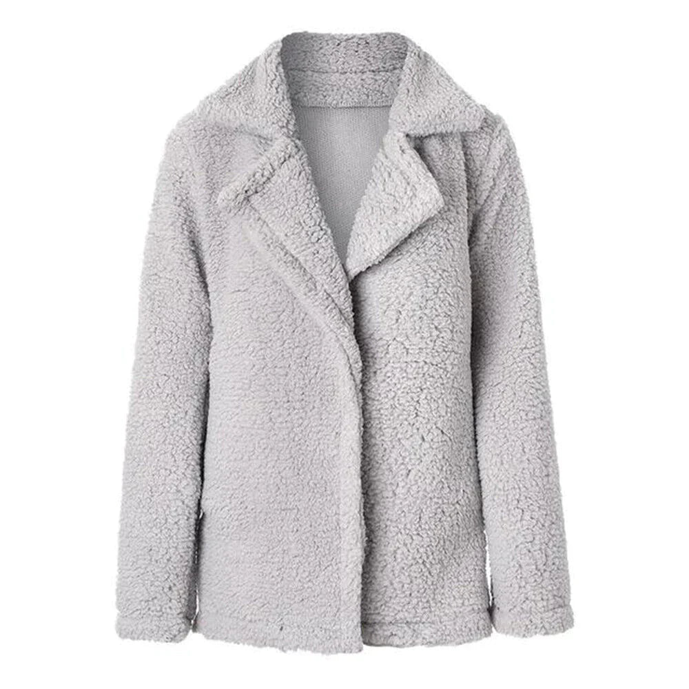 Rose | Women's Loose Fit Teddy Jacket - Image 2