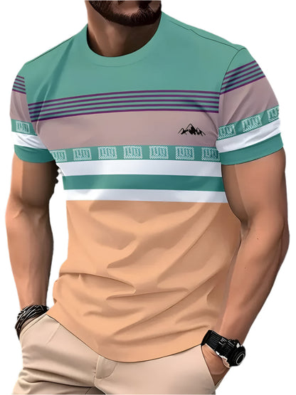 Zeke | Classic Striped T-Shirt for Summer Comfort - Image 1