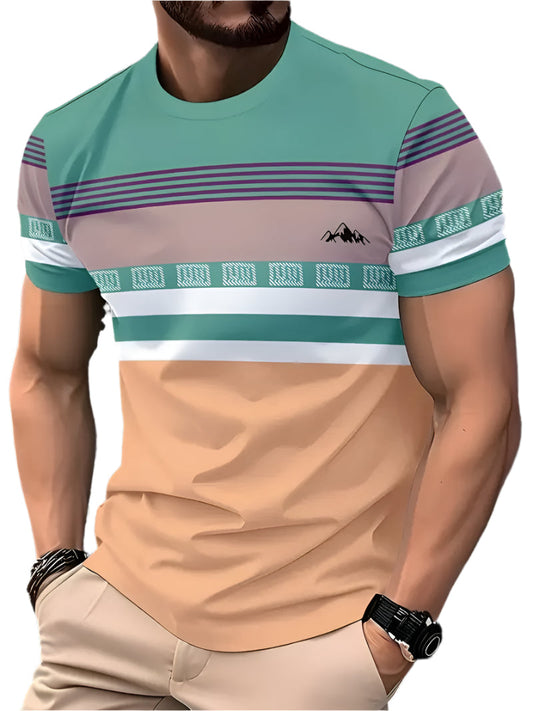 Zeke | Classic Striped T-Shirt for Summer Comfort - Image 1