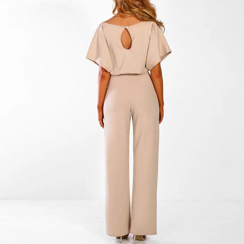 Image of Marissa | Women's Belted Wide Leg Two-Piece Set