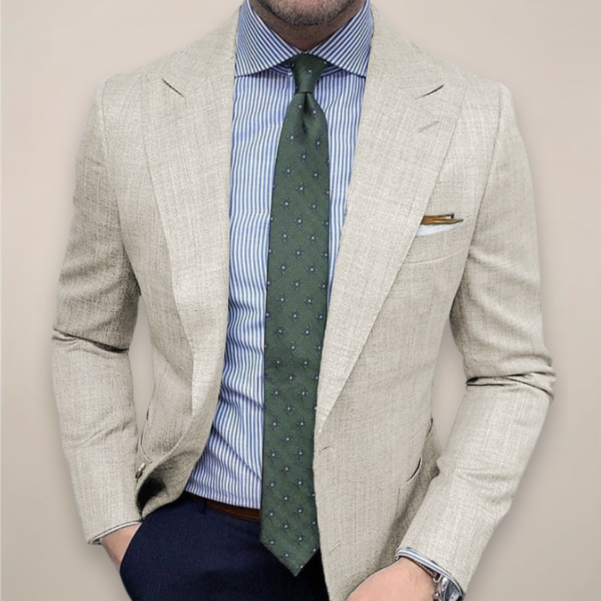 Men's Textured Sport Coat