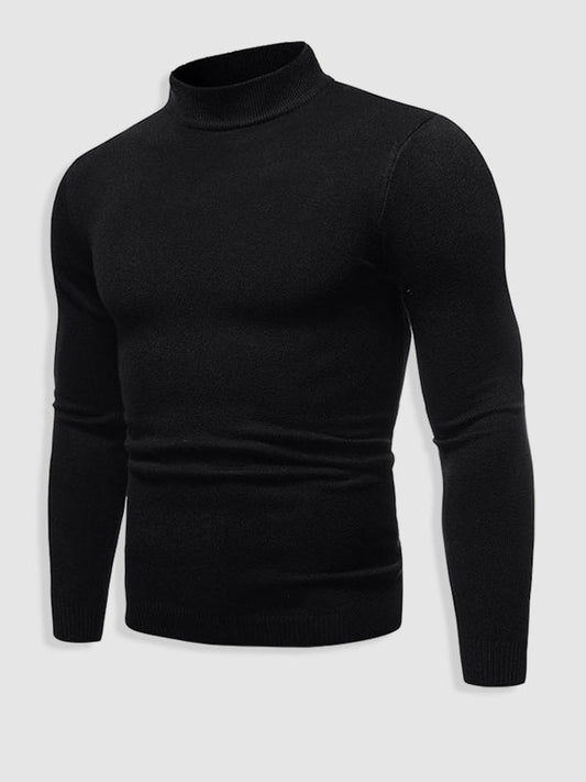 Darryl | Men's Slim-Fit Turtleneck Pullover Sweater - Image 1