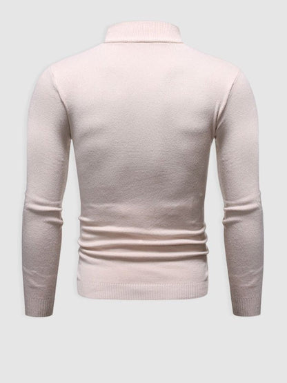 Darryl | Men's Slim-Fit Turtleneck Pullover Sweater - Image 6