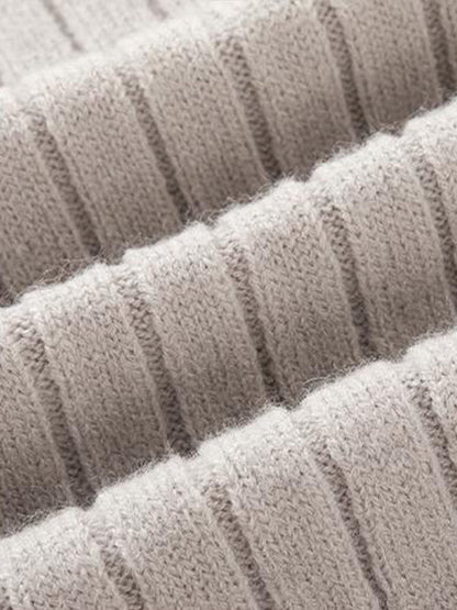 Reed | Men's Half-Zip Ribbed Sweater - Image 6