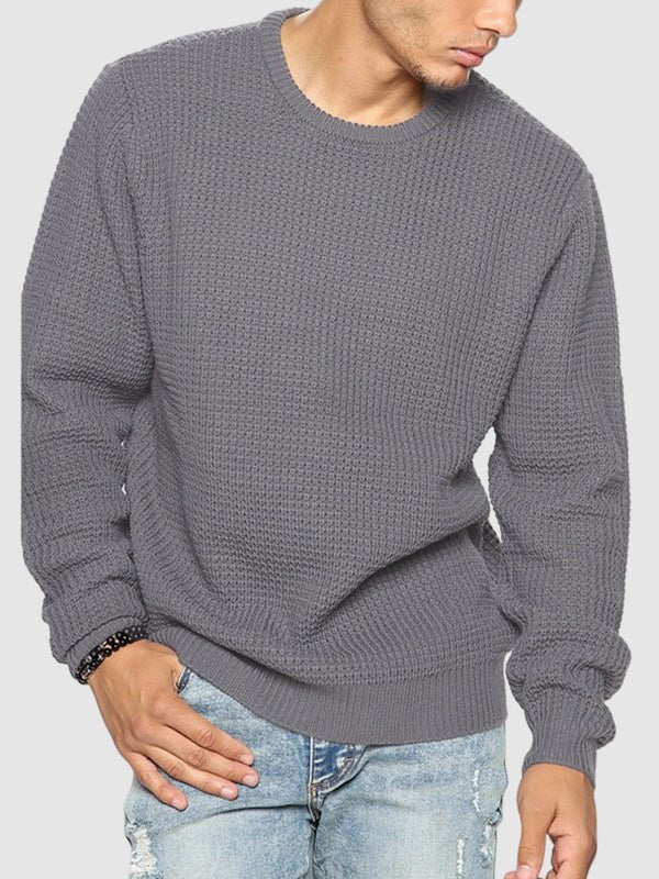 Grayson | Men's Oversized Crew Neck Sweater - Image 10