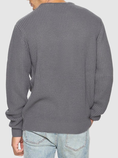 Grayson | Men's Oversized Crew Neck Sweater - Image 12