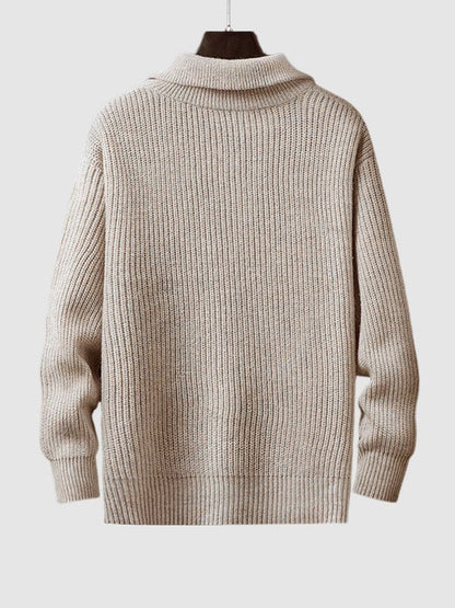 Newton | Men's Quarter Zip Knit Sweater - Image 11