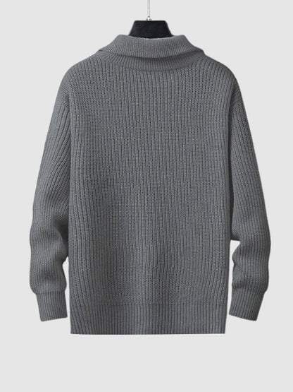 Newton | Men's Quarter Zip Knit Sweater - Image 15