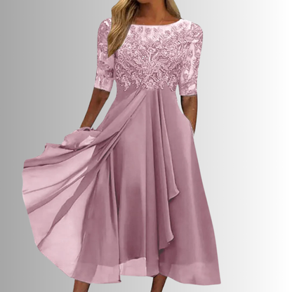 Image of Meredith | Women's A-Line Midi Dress