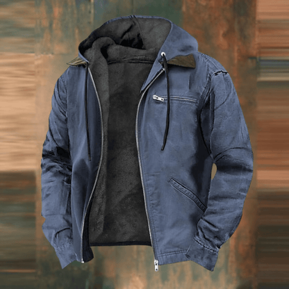 George | Men's Hooded Zip Up Jacket - Image 2