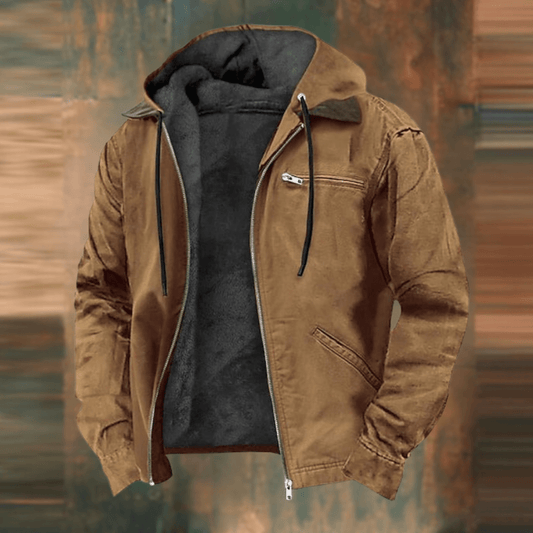 George | Men's Hooded Zip Up Jacket - Image 1