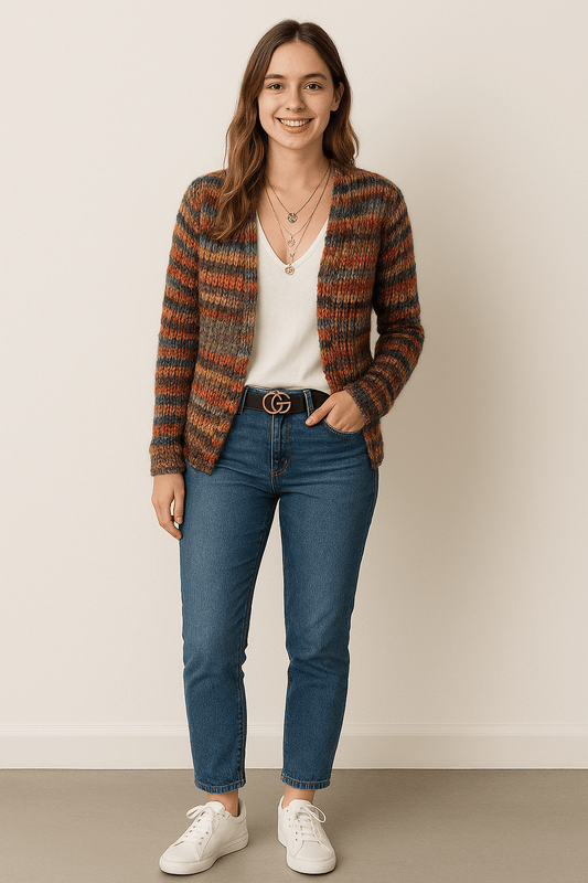 Alana | Women's Open-Front Knit Cardigan - Image 1