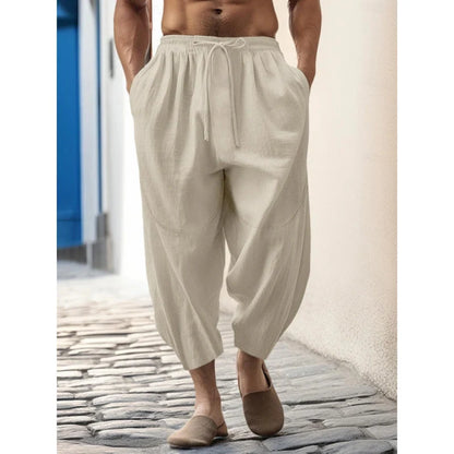 Gus | Lightweight Linen Summer Men's Pants - Image 3