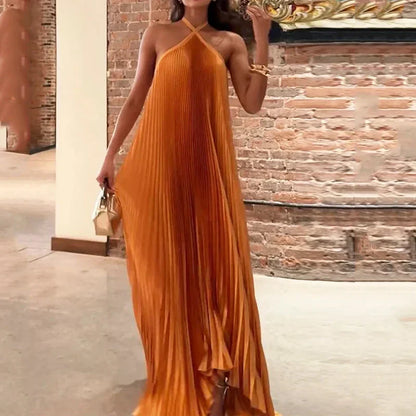 Gloria | Elegant Neckholder Dress for Women - Image 2