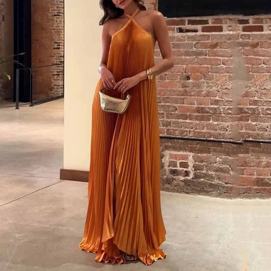Gloria | Elegant Neckholder Dress for Women - Image 1