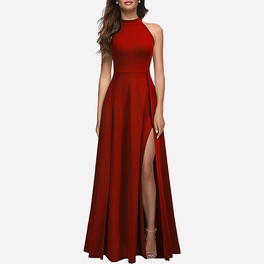 Image of Patricia | Women's Sleeveless A-Line Maxi Dress