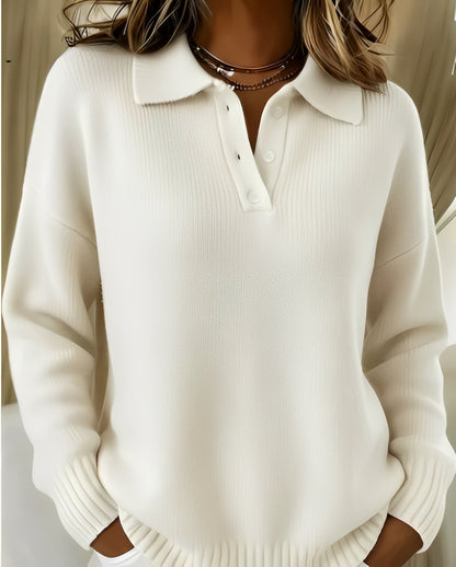 Image of Peggy | Women's Long Sleeve Button-Down Blouse