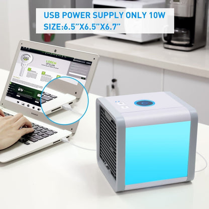 Portable Air Cooler 3-in-1 Fan, Humidifier, Purifier