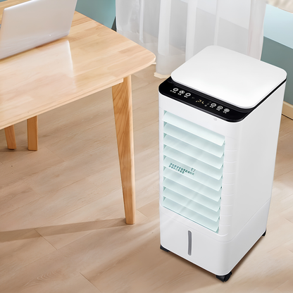 Portable Evaporative Cooler Fan - 3-in-1 Air Circulator & Humidifier