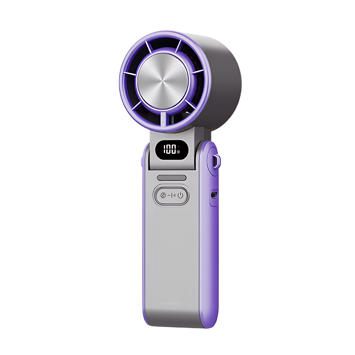 Portable Handheld Cooler Fan with 100 Speeds & Turbo Airflow