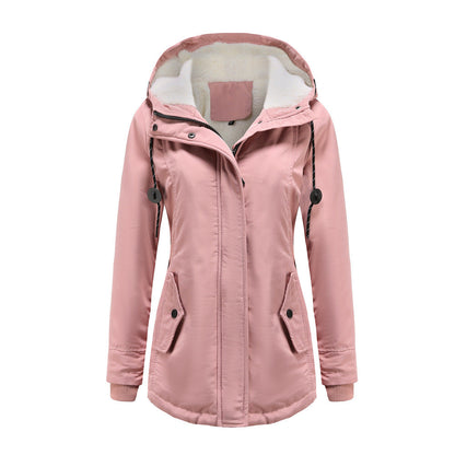 Teresa | Women's Hooded Fleece Lined Winter Jacket - Image 5