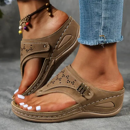 Barbara | Orthopedic Wedge Sandals for Women - Image 1