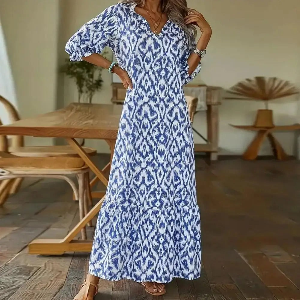 Rachel | Effortless Boho Casual Maxi Dress for Women in Long Summer Style