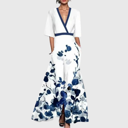 Image of Robin | Women's Floral Wrap Maxi Dress