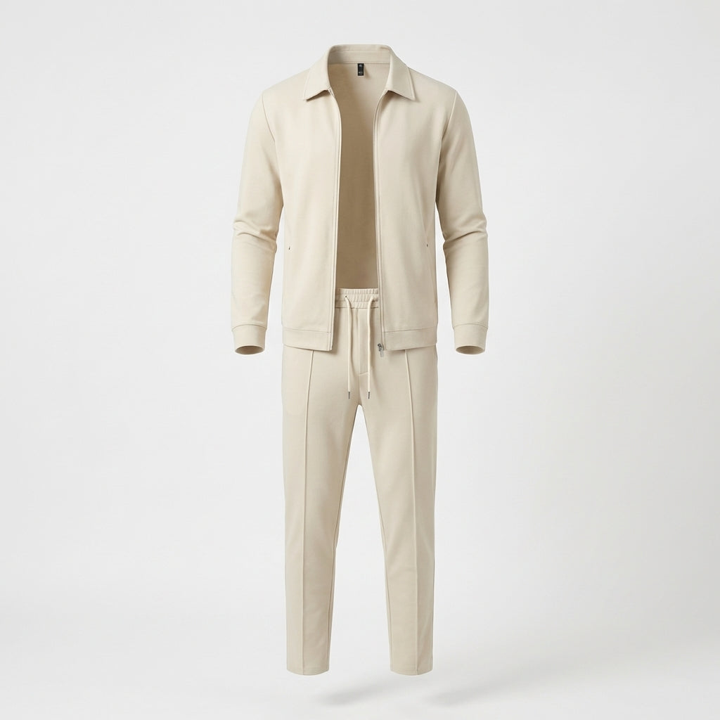 Image of Ryan | Men's Zip Up Jacket Suit Set