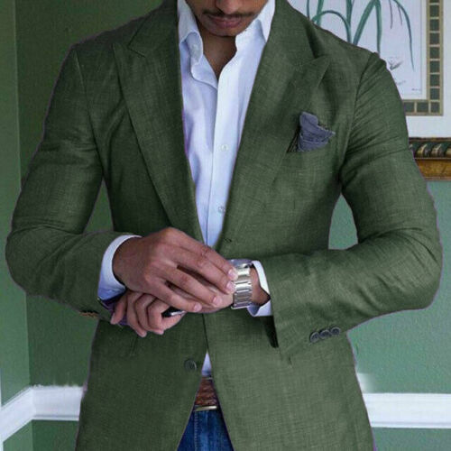 Archie | Men's Slim Fit Notch Lapel Blazer - Image 5