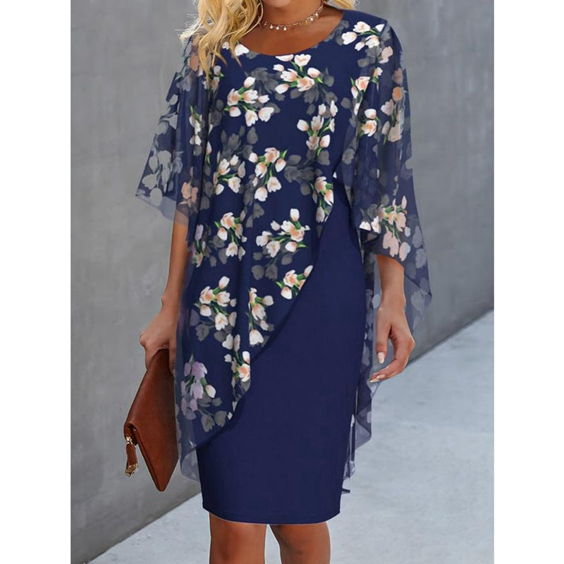 Image of Sandra | Women's Floral Midi Dress