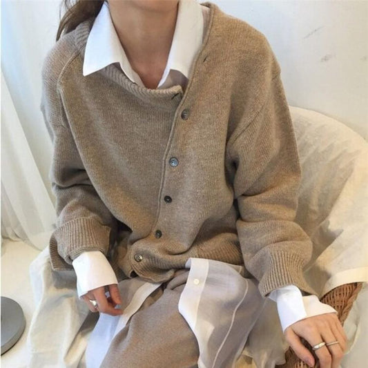 Raegan | Women's Oversized Cardigan Sweater - Image 1