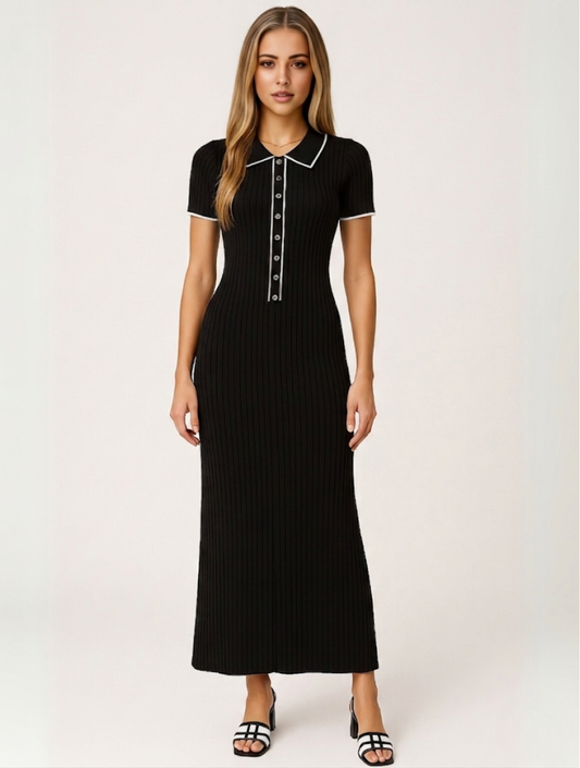 Sheila | Elegant Bodycon Maxi Dress - Image 1