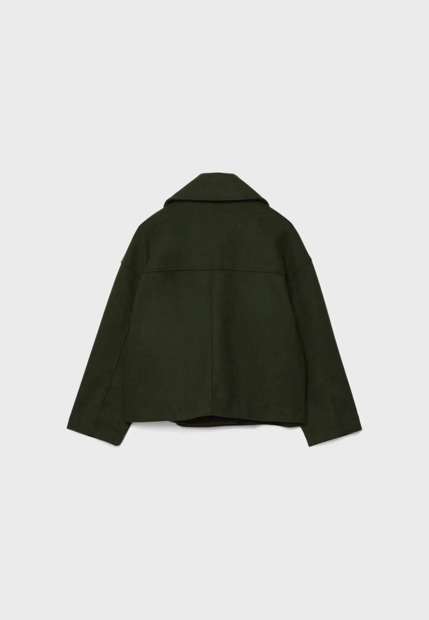 April | Women's Oversized Double-Breasted Short Jacket - Image 10