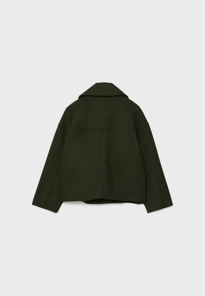 April | Women's Oversized Double-Breasted Short Jacket - Image 10