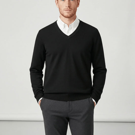 Slim-Fit V-Neck Sweater