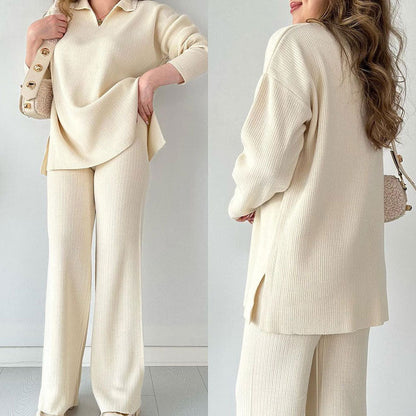 Camille | Women's Wide Leg Pant Set - Image 1