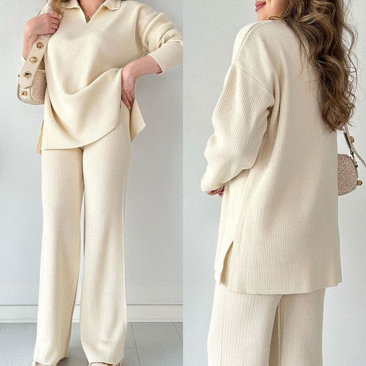 Camille | Women's Wide Leg Pant Set - Image 1