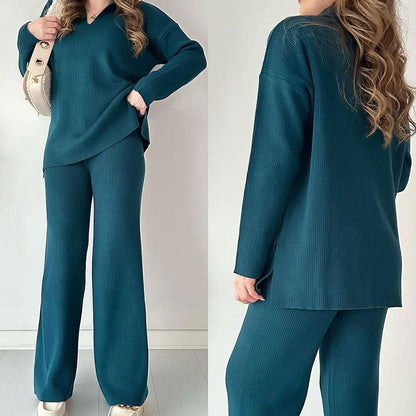 Camille | Women's Wide Leg Pant Set - Image 7