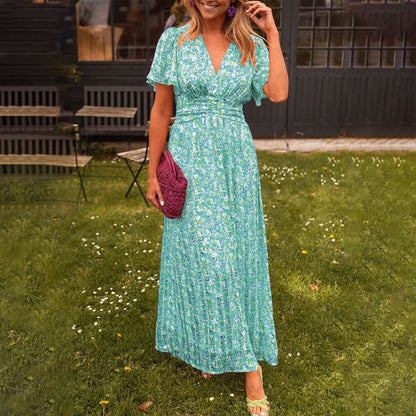 Camille | Elegant V-Neck Dress for Modern Women - Image 6